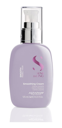 Crema Para Peinar Alfaparf Semi Di Lino Smoothing 125 Ml