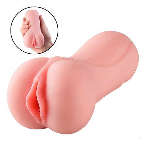 Masturbador masculino, chupada, vagina, vagina, masturbación con la mano, excita, color beige