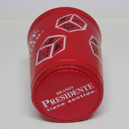 Cubilete Brandy Presidente Antiguo De Colección 80´s (Usado)