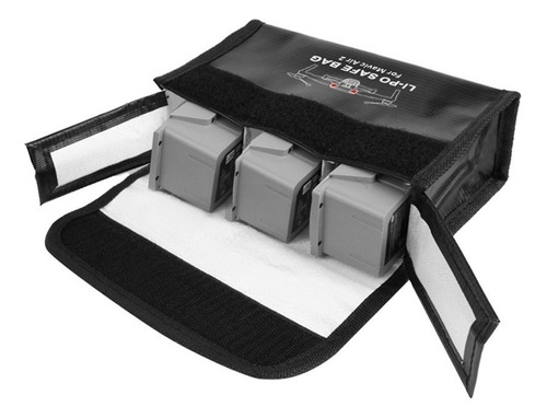 Lipo - Bolsa De Almacenamiento De Batería Para Dji Mavic Air