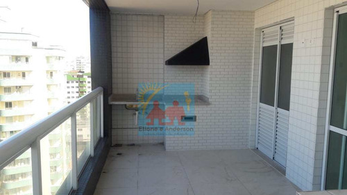Imagem 2 de 14 de Apartamento Com 3 Dorms, Tupi, Praia Grande - R$ 480 Mil, Cod: 943 - V943