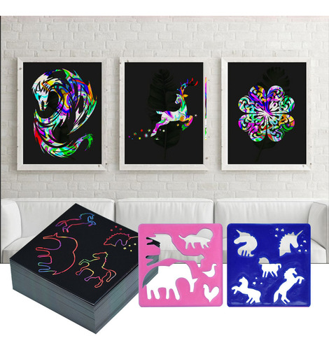 Clm Set De Arte En Papel Scch Para Un Kit De 100 Piezas