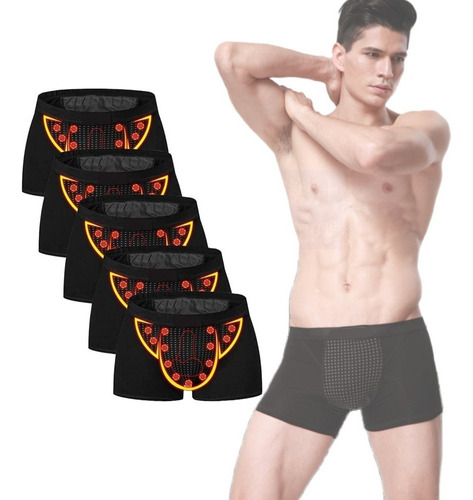 Fengyu 5* Bragas Tipo Bóxer Para Terapia Magnética Masculina