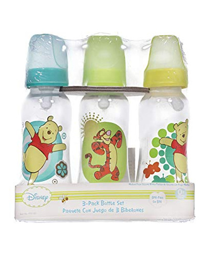 Winnie The Pooh  Jumping Joyful  - Pack De 3 Botellas - Azul