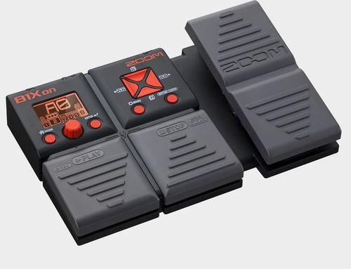 Imagen 4 de 8 de Pedalera Multiefectos Zoom B1xon Para Bajo Electrico Pedal De Expresión