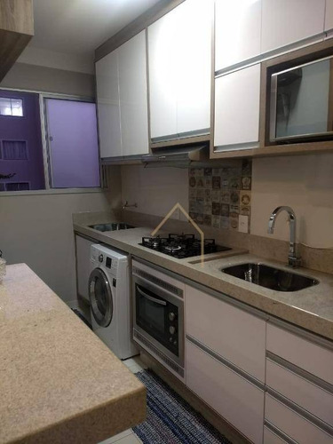 Imagem 8 de 22 de Apartamento Com 2 Dormitórios À Venda, 52 M² - Chácara Letônia - Americana/sp - Ap1161