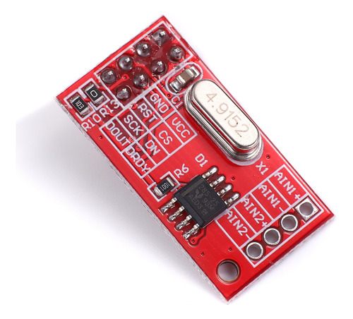 Módulo De Adquisición De Datos Adc De 16 Bits Ad7705 Spi Tm7