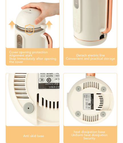 Exprimidor Multifuncional De Leche De Soja Con Pared Rota