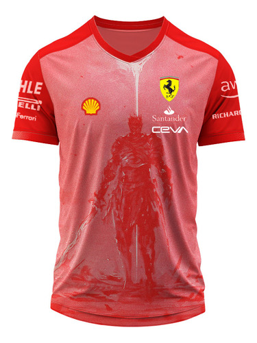 Remera F1 Leclerc Talle Grande Premium