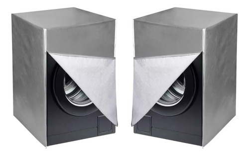 2x Funda Lavadora Y Secadora Frontal Afelpada LG 20k Frontal