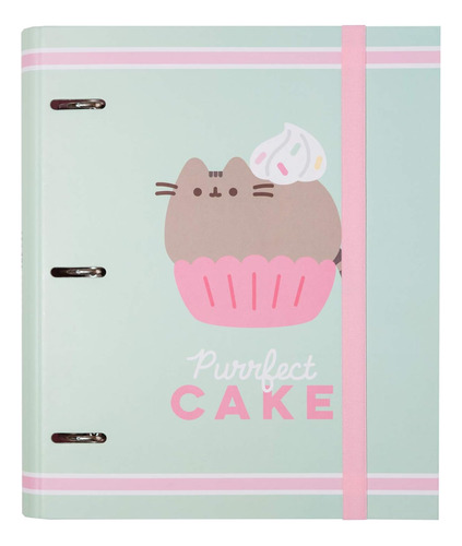 Carpeta De 3 Anillas Premium Oficial De Pusheen Carpeta...