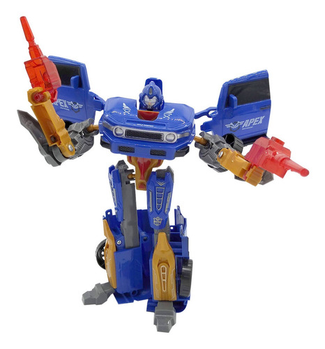 Auto Transformers Max Robot Juguete Transformable 2 En 1
