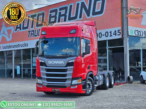 Scania R500 6x4 Highline Impecável Com Freio Retarder