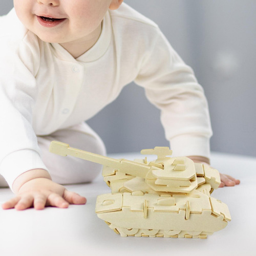 Kits De Construcción 3d Decoración De Escritorio Tanque