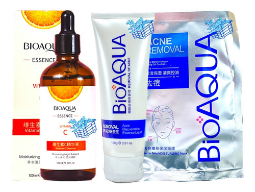 Jabon Kit X3 Bioaqua Vitamina C - mL a $90