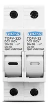 Comprar Porta Fusivel 2 Polos P Sistema Solar 10x38mm Pv 1000v Dc\u002Fcc