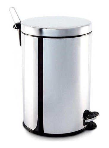 Lixeira Aço Inox C/pedal E Balde Interno 20 Litros - Brinox