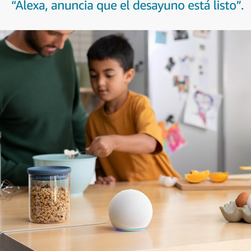 Amazon Echo Dot 5ta Generacion Alexa Blanco White Pack X2