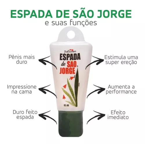 ESPADA DE SÃO JORGE- Possui efeito estimulante que melhora a