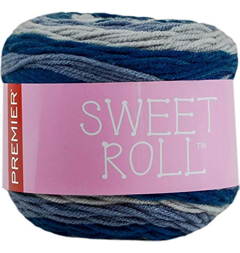 Premier Yarns Sweet Roll Yarn-blue Willow