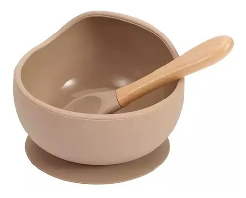 Bowl De Silicona Con Cuchara Para Bebés