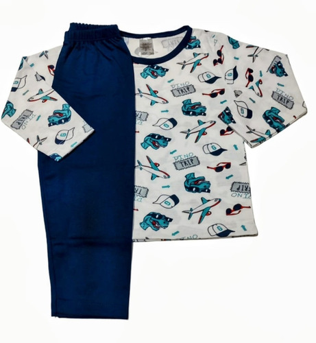 Pijama Infantil Menina - Menino - Kit 2 Conjuntos (8 Ao 14) 