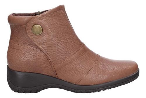 Botin De Cuero Mujer 16hrs M261 Sprite Castor Marrón
