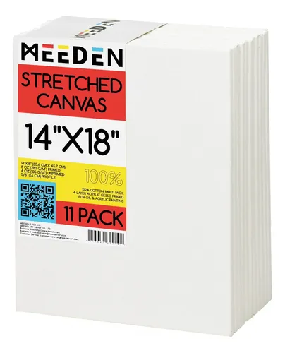 comprar Bastidor Lienzo Meeden 100% Algodon 280g 35x45cm Por Unidad