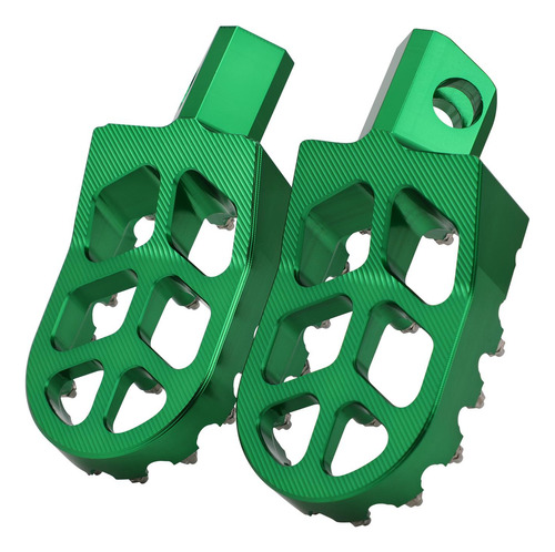 Estriberas Y Reposapiés Para Kawasaki Z125, Color Verde