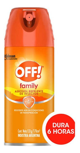 Off Family Repelente Aerosol Mosquitos 290ml Devoto