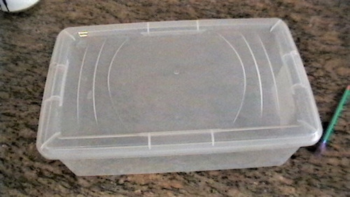 Caja Plastica Con Tapa