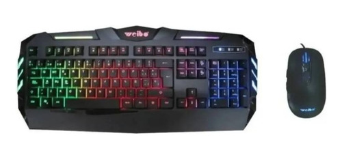 Combo Gamer Teclado/mouse Weibo Wb-520 Rgb