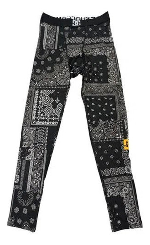 Calza Dc Snow Hombre Bandana Negro Ras