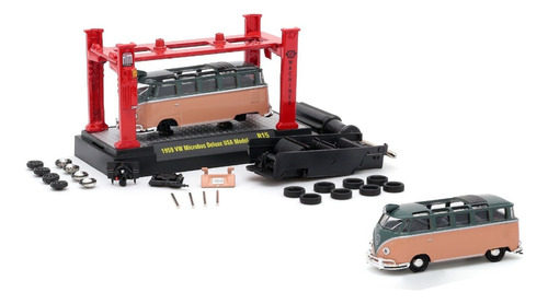 M2 Machines 1959 Vw Microbus Deluxe Usa R15 Model Kit