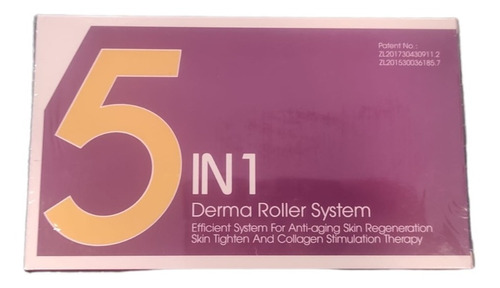 Derma Roller Facial 5 En 1 Con Microagujas