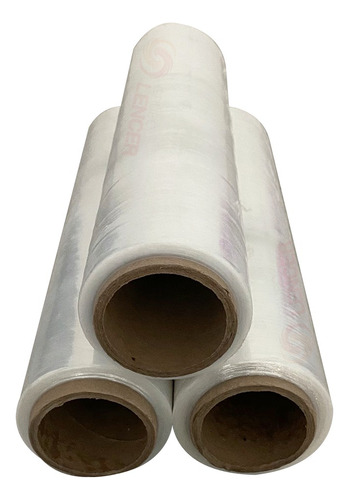 3 Rollos De Emplaye Playo Film Pelicula Estirable 18x50x800