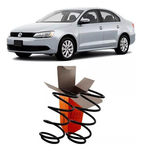 4 Mola Dianteira Traseira Jetta 2.0 2.5 2007 2008 Até 2016