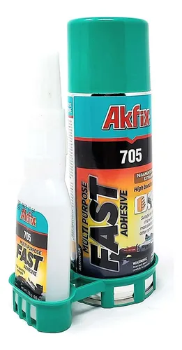 comprar 5 Kit Mdf Com Cola Instantanea De 125g Akfix Primer 705