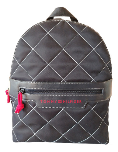 Mochila Marca Tommy Hilfiger Azul Marino  Estilo Back Pack