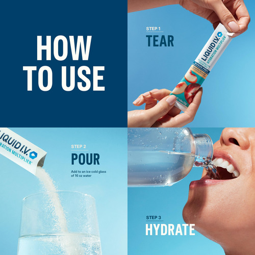 Pacotes De Pó De Hidratação Liquid I.v.® Hydration Multiplie