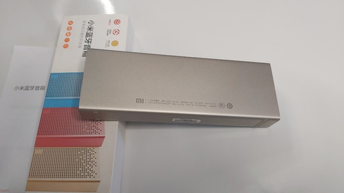 Caixa De Som Xiaomi Original Mi Bluetooth Speaker Dourada