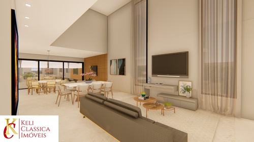 Imagem 2 de 30 de Vende-se Casa Em Alphaville Com 340m² De Área Útil Na Zona Sul De Ribeirão Preto-sp, Com 3 Suítes, Sala Com 2 Ambientes (pé Direito Alto) - Ca00255 - 69378161