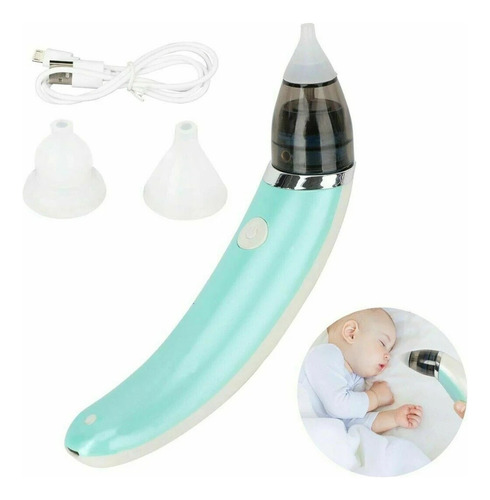 Aspirador Nasal Electrico Sacamoco Para Bebés