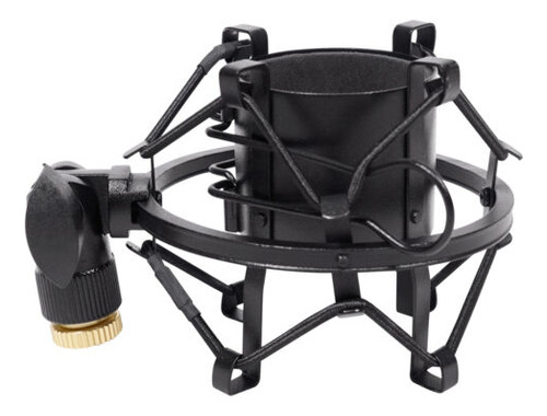 Black Metal Shock Mount W/foam For Mxl V67g He Condenser Ccc