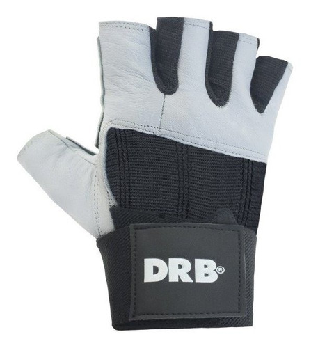 Guantes Gimnasio Gym Pesas Manopla Drb King Fitness Cuero