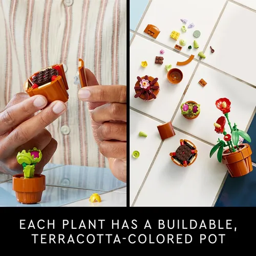Lego Icons Botanical Collection Plantas Diminutas 758 10329