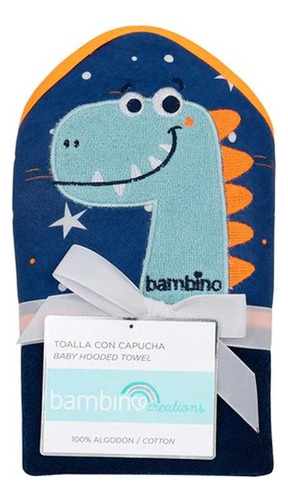 Toalla Capucha Bambino Dino