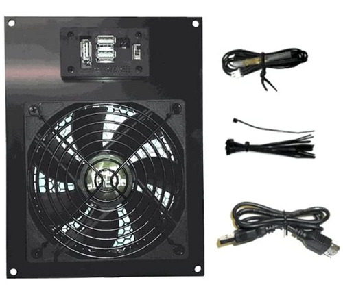 Coolerguys Con Control Termico Solo 120 Mm Ventilador Usb K