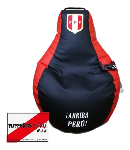 Imagen 3 de 9 de Puff Pera Gamer