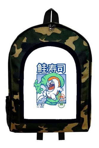 Mochila Camuflada Kawaii Kawai A22